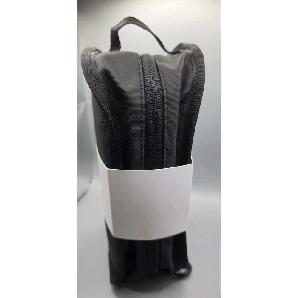 Jordan Travel Dopp Kit Toiletry Bag Black Red Jumpman Logo NWT 9A0473